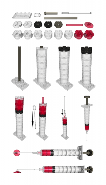 Lego Syringe Instructions.