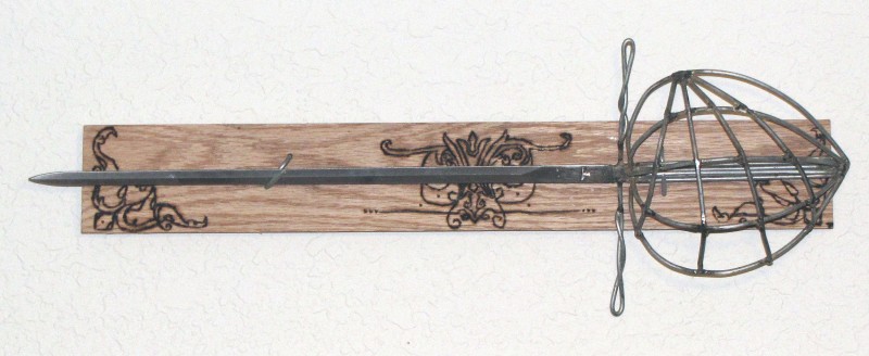 A handmade sword